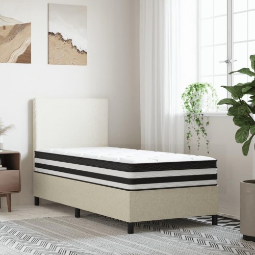Springmadras med pocketfjedre 80×200 cm - medium hårdhed