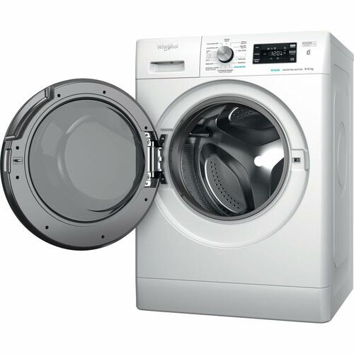 Vaskemaskine-tørretumbler Whirlpool FFWDB964489BVSP, 1400 rpm, 9/6 kg, hvid