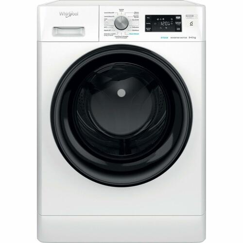 Vaskemaskine-tørretumbler Whirlpool FFWDB964489BVSP, 1400 rpm, 9/6 kg, hvid