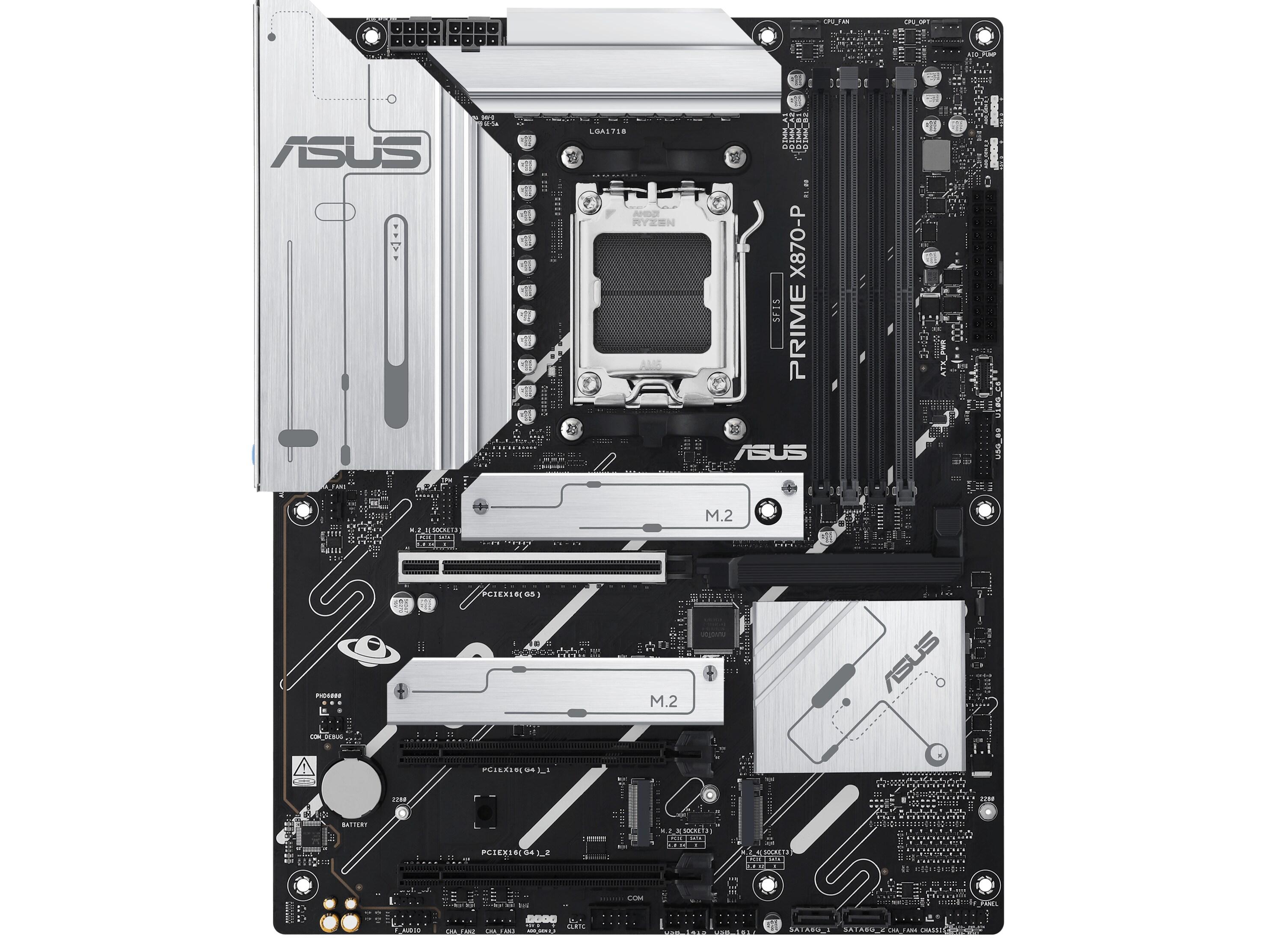 Bundkort ASUS Prime X870-P ATX til AMD AM5 (DDR5) billede