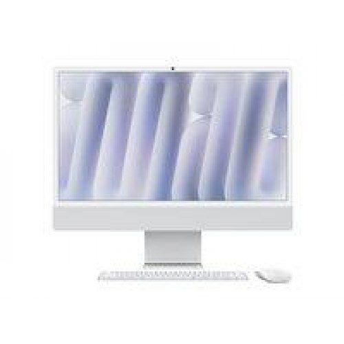 Stationær computer Apple iMac 24" 4,5K Retina (M4, 16 GB, 256 GB) – sølv