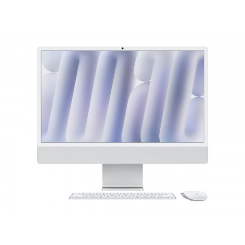 Stationær computer Apple iMac 24" 4,5K Retina (M4, 16 GB, 256 GB) – sølv