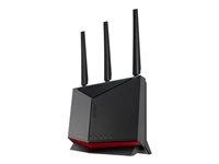WiFi-router ASUS RT-BE86U - trådløs/10G, BE6800