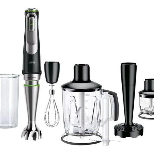 Stavblender Braun Multiquick 9 MQ 9147X – premium sort/børstet stål, 1.200 W
