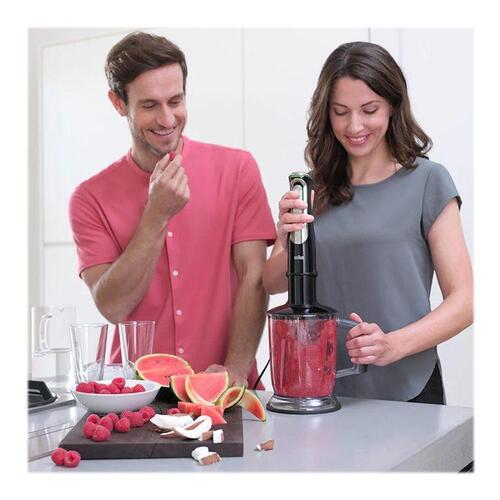 Stavblender Braun Multiquick 9 MQ 9147X – premium sort/børstet stål, 1.200 W