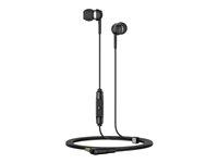Kablerede in-ear høretelefoner Sennheiser CX 80S med mikrofon – sort billede