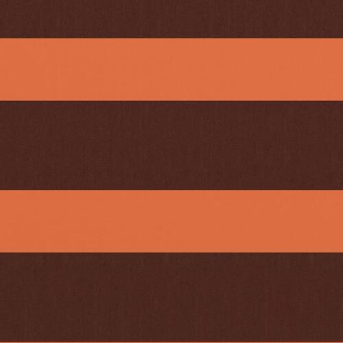 Altanafskærmning 75x500 cm oxfordstof orange og brun