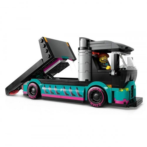 LEGO City 60406 racerbil og autotransporter playset