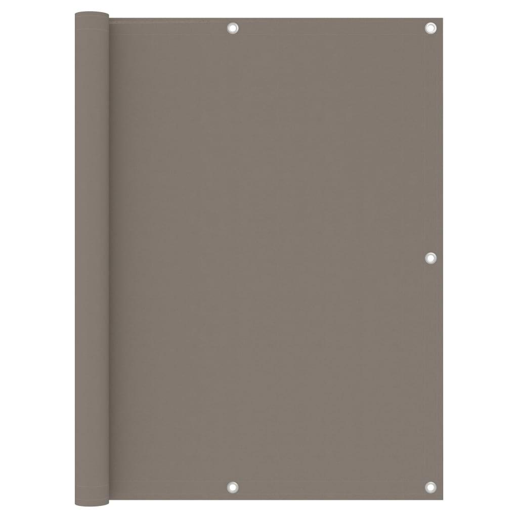 Altanafskærmning 120x300 cm oxfordstof gråbrun