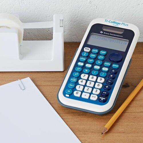 Videnskabelig lommeregner Texas Instruments TI-College Plus - blå