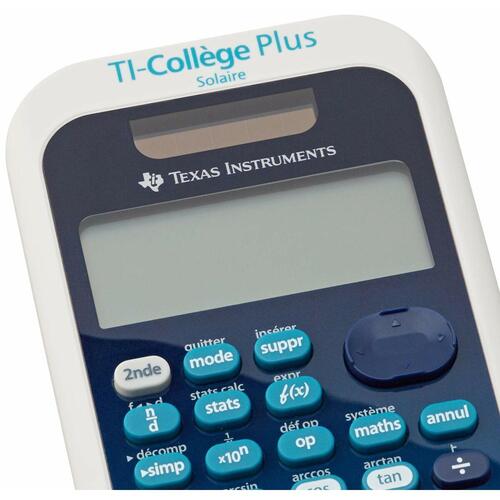 Videnskabelig lommeregner Texas Instruments TI-College Plus - blå
