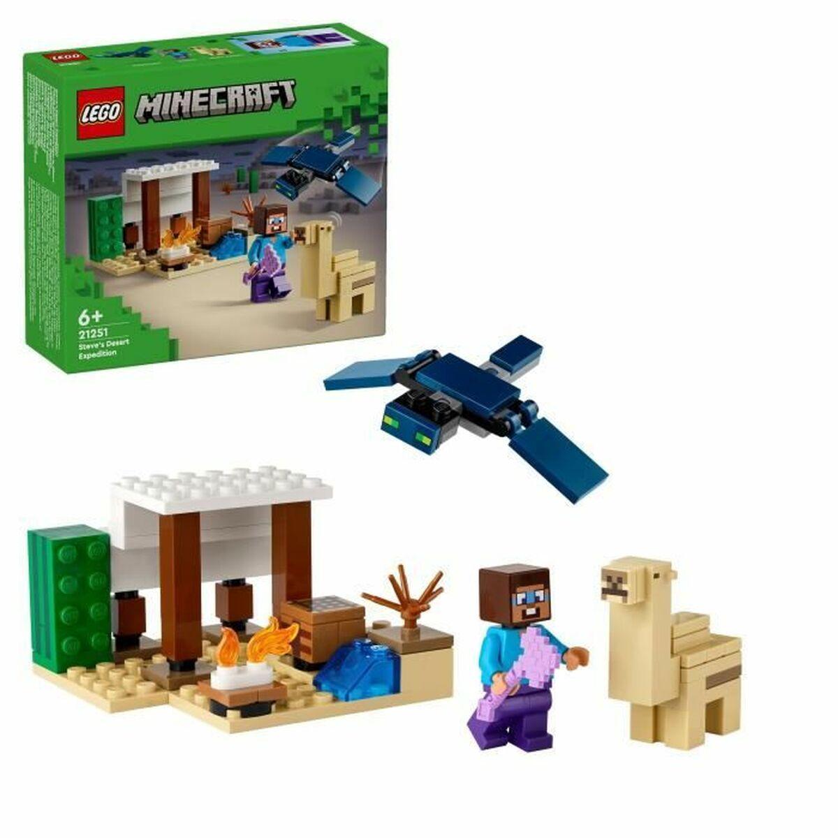 LEGO Minecraft 21251 Steve’s Desert Expedition - Multifarvet byggesæt