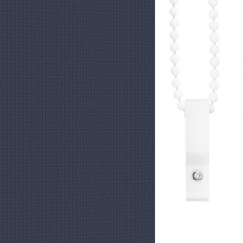 Mørklægningsrullegardin 85×210 cm - marineblå, stofbredde 80,7 cm, polyester