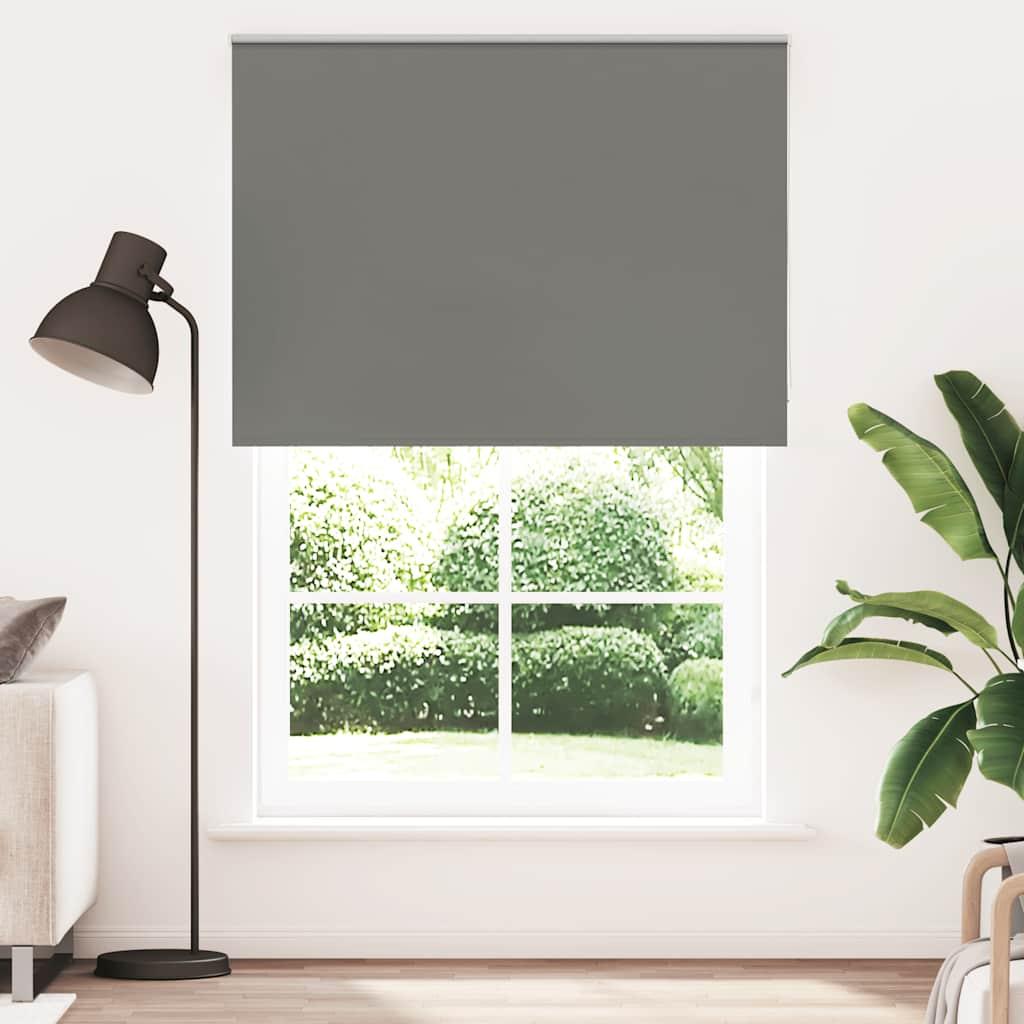 Mørklægningsrullegardin 165×230 cm - grå, stofbredde 161,6 cm