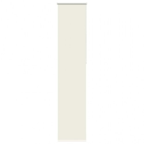 Mørklægningsrullegardin 60×230 cm - stofbredde 55,7 cm, råhvid polyester