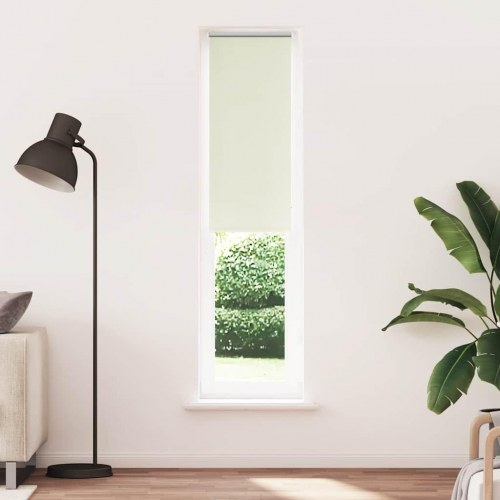 Mørklægningsrullegardin 60×230 cm - stofbredde 55,7 cm, råhvid polyester