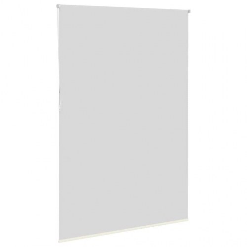 Mørklægningsrullegardin 150 × 210 cm - stofbredde 146,6 cm, polyester, råhvid