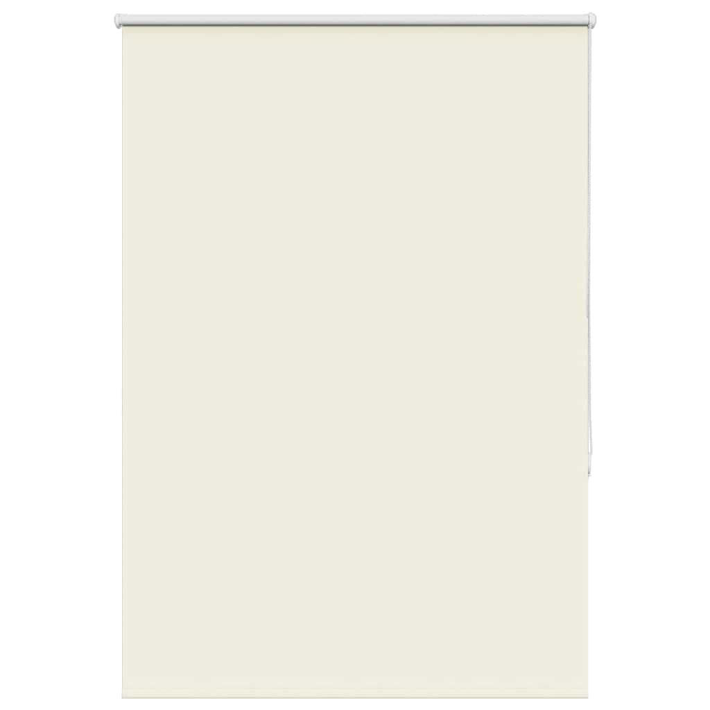Rullegardin mørklægning 115×175 cm - stofbredde 110,7 cm, polyester - råhvid