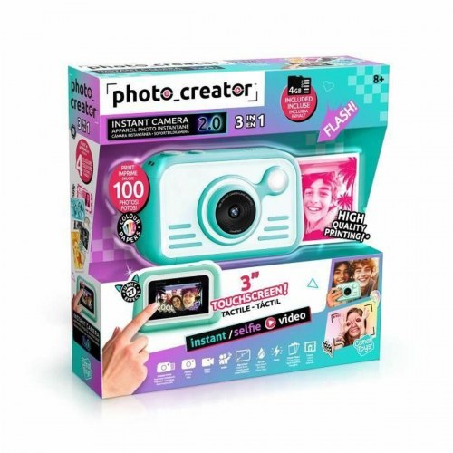 Canal Toys Photo Creator - digitalt instant-kamera med 3" touchskærm