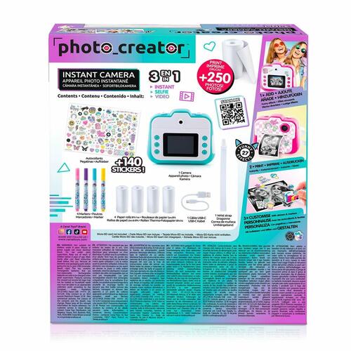 Digitalkamera Canal Toys - instant fotoprinter til børn