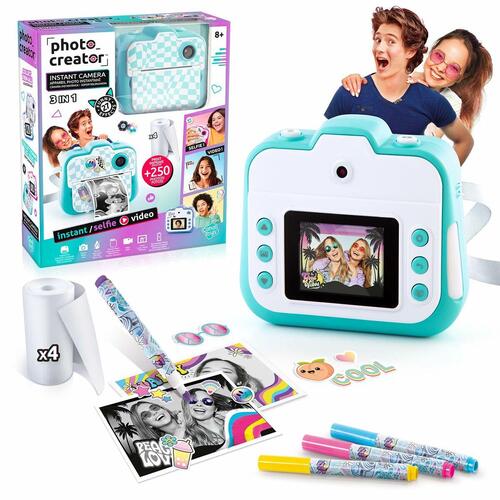 Digitalkamera Canal Toys - instant fotoprinter til børn