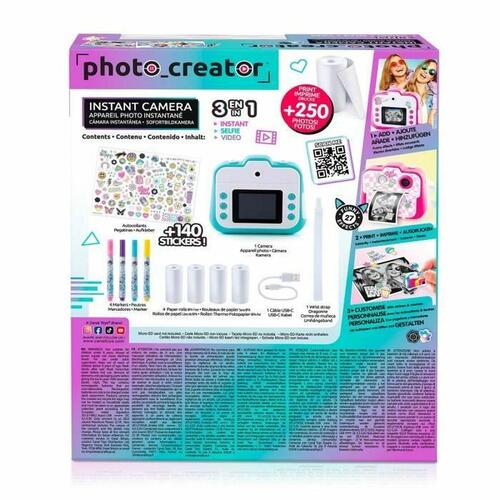 Digitalkamera Canal Toys - instant fotoprinter til børn