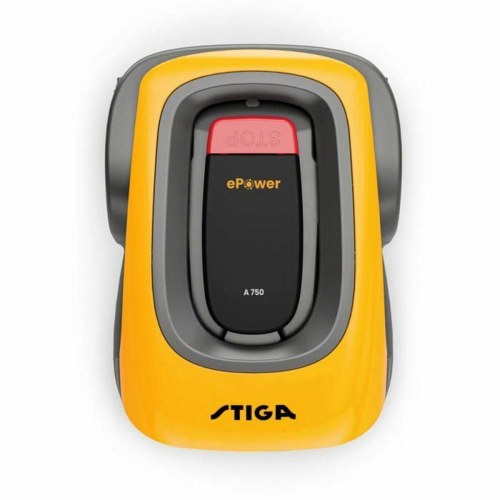 Robotplæneklipper STIGA - gul, GPS, 25,2 V Li‑ion