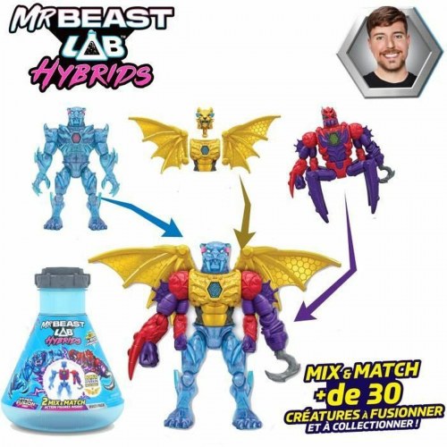 Actionfigurer MrBeast Lab - multifarvet legetøj til børn