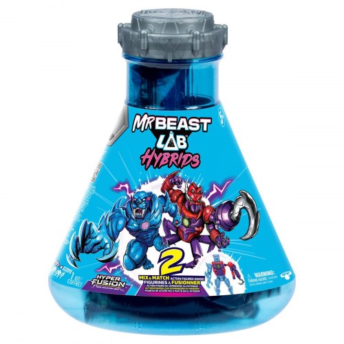 Actionfigurer MrBeast Lab - multifarvet legetøj til børn