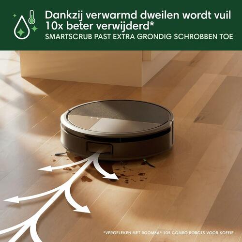 Robotstøvsuger Roomba 705 MAX COMBO+ - sort, 260 ml