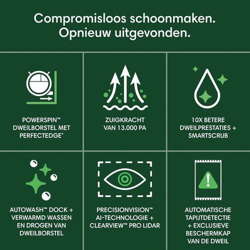 Robotstøvsuger Roomba 705 MAX COMBO+ - sort, 260 ml
