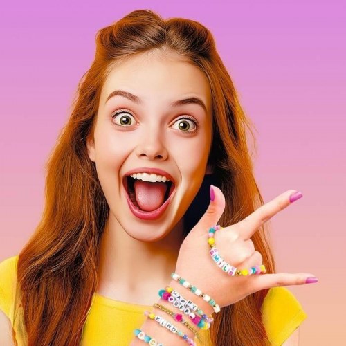 Perler sæt Canal Toys - kreativ armbåndslavning