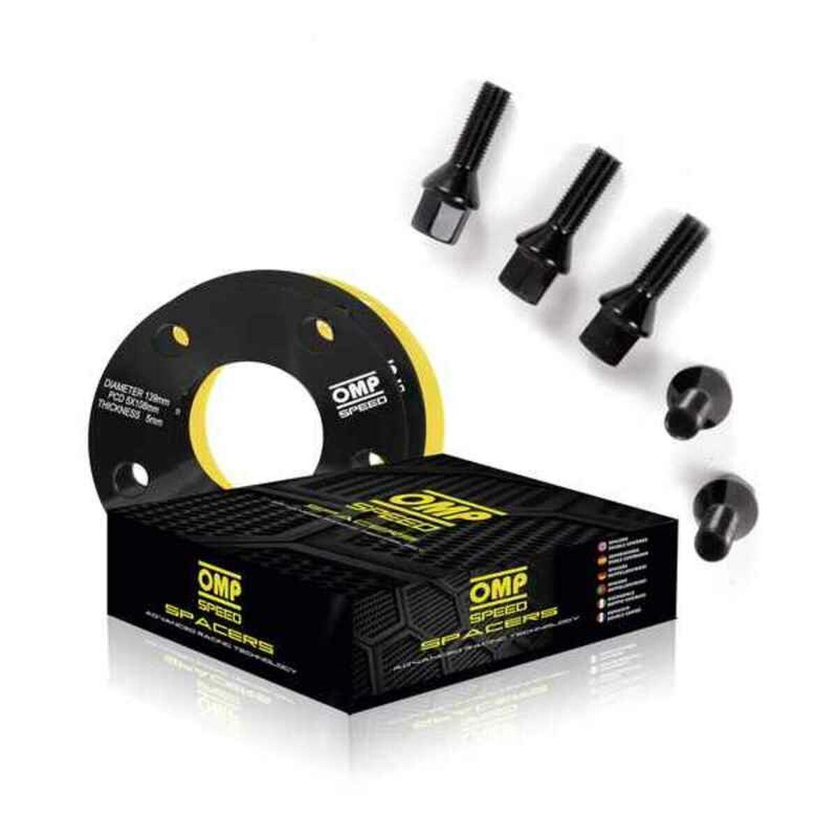 Fælgaftandsskiver OMP 5x112 CB 66,5 M12 x 1,50 - 15 mm (sæt)