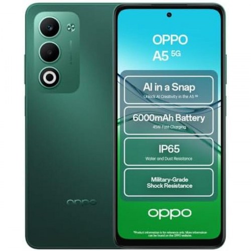 Oppo A5 5G 6,67" 4/128 GB - Grøn smartphone