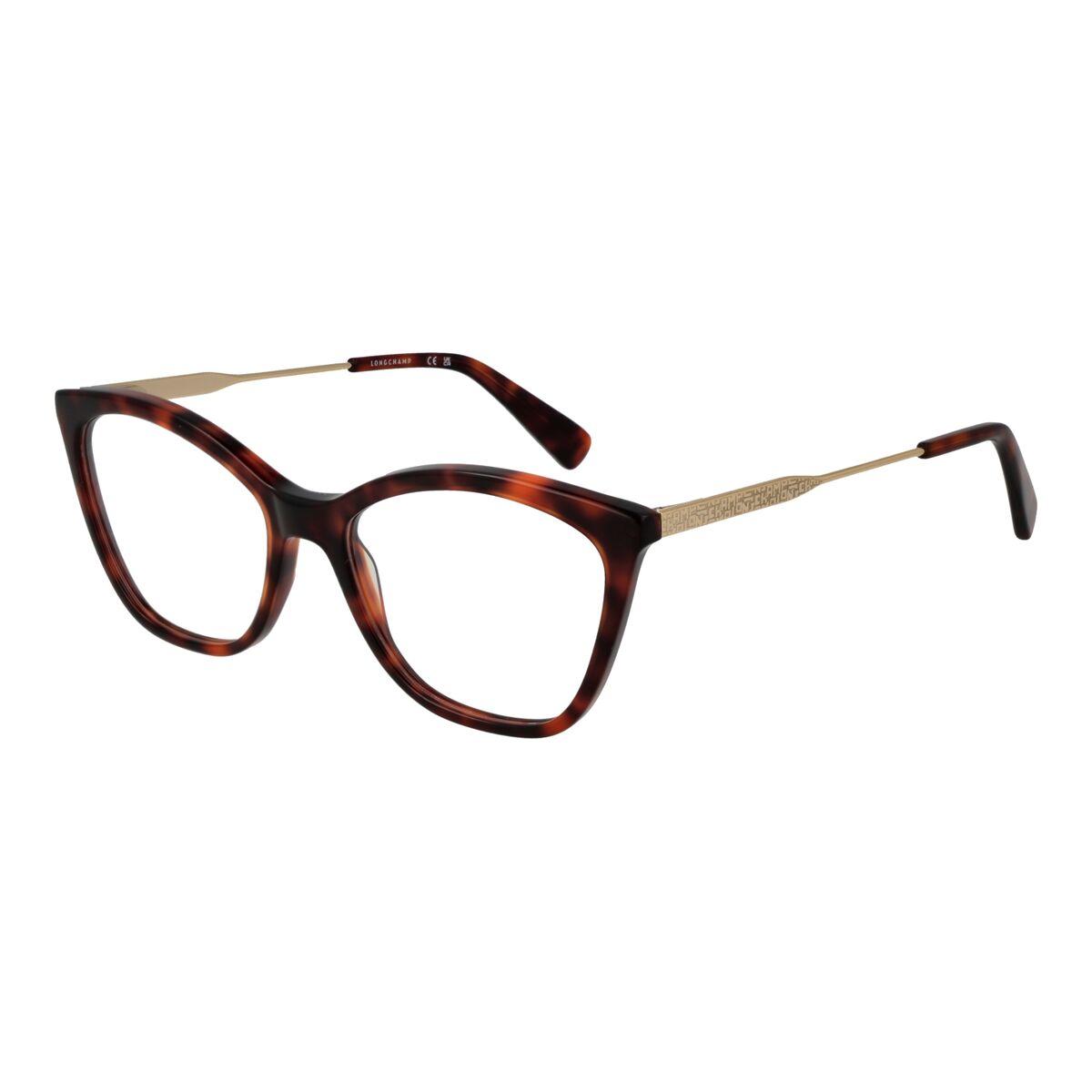 Longchamp LO2692 54230 brillestel - dame, cat-eye, skildpaddemønster