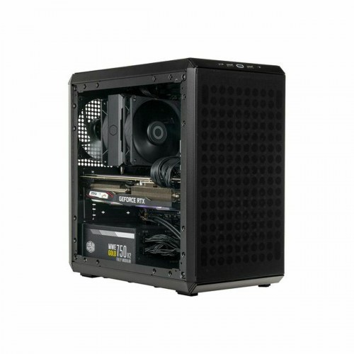 PC kabinet ATX Cooler Master Q300L V2 - sort, hærdet glas