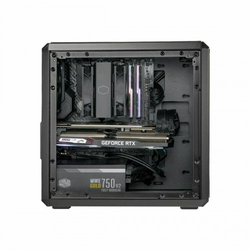 PC kabinet ATX Cooler Master Q300L V2 - sort, hærdet glas