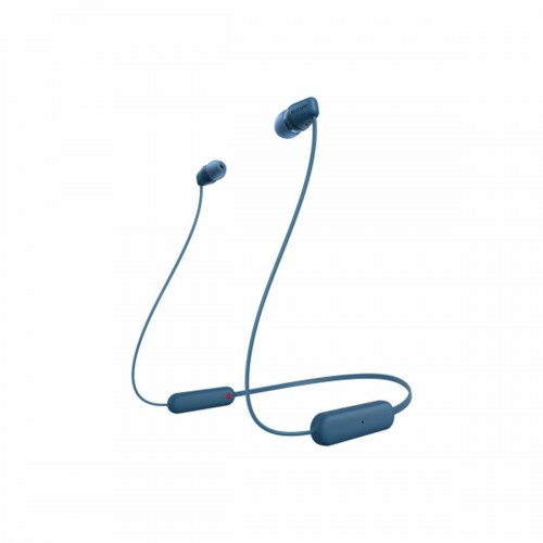 Sony WI-C100 trådløse in-ear Bluetooth-hovedtelefoner - Blå