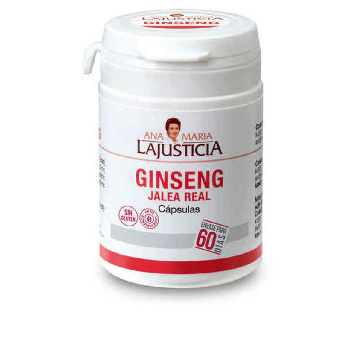 Ginseng kosttilskud Ana María Lajusticia - Ginseng med gelé royale, 60 kapsler