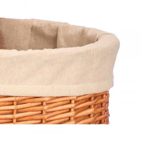 Kipit vasketøjskurve i naturflet - sæt med 2