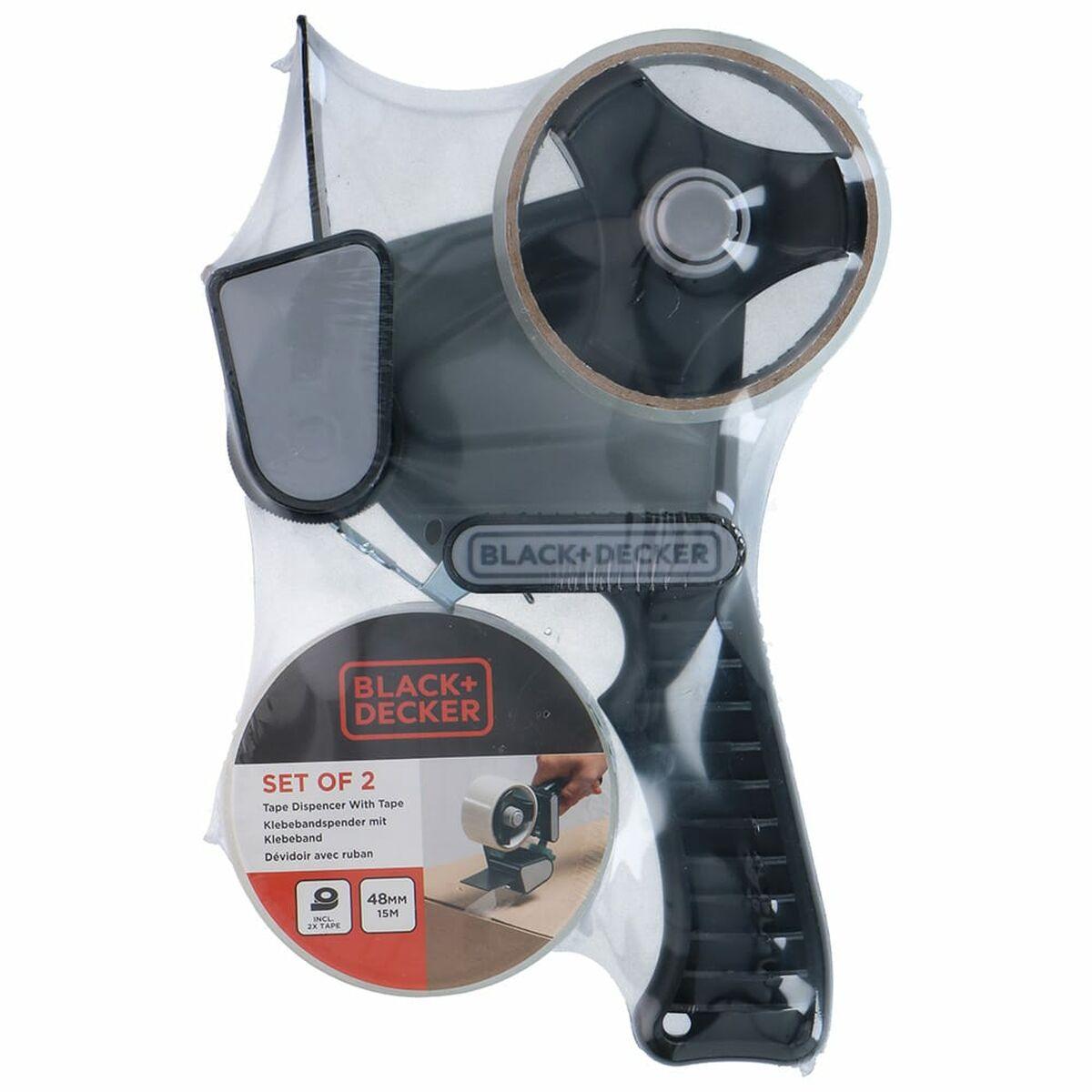 Tapeholder Black & Decker - dispenser til pakketape