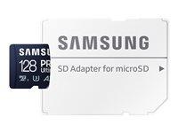 Hukommelseskort microSDXC Samsung PRO Ultimate 128 GB (200 MB/s)