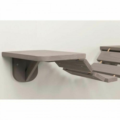 Foldestige til væg - Trixie, taupegrå, 30 cm bred