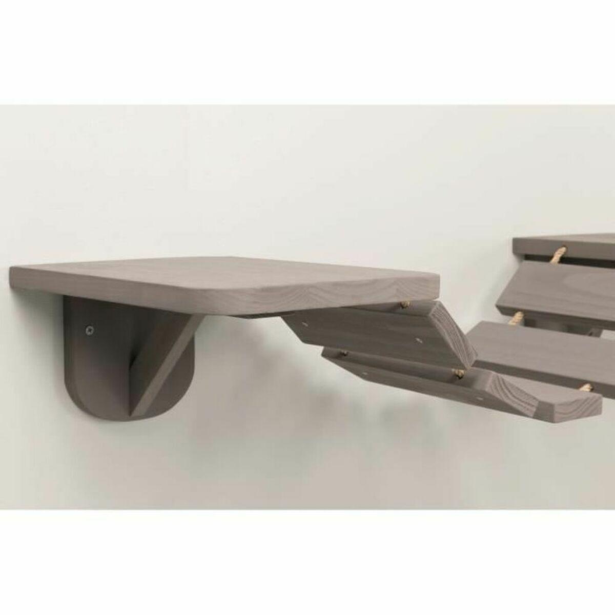 Foldestige til væg - Trixie, taupegrå, 30 cm bred