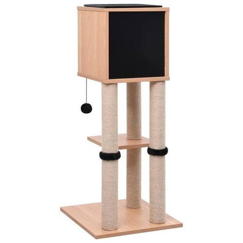 Kradsetræ med kradsemåtte sisal 90 cm