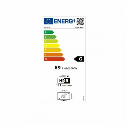 4K QLED Smart TV Samsung 50" TQ50Q7FAAUXXC