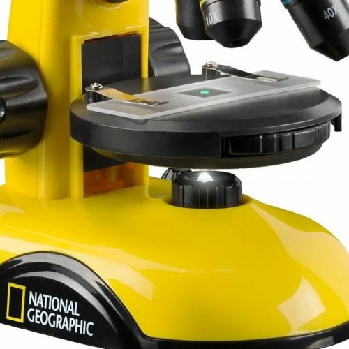 Mikroskop til børn - Bresser National Geographic, gul