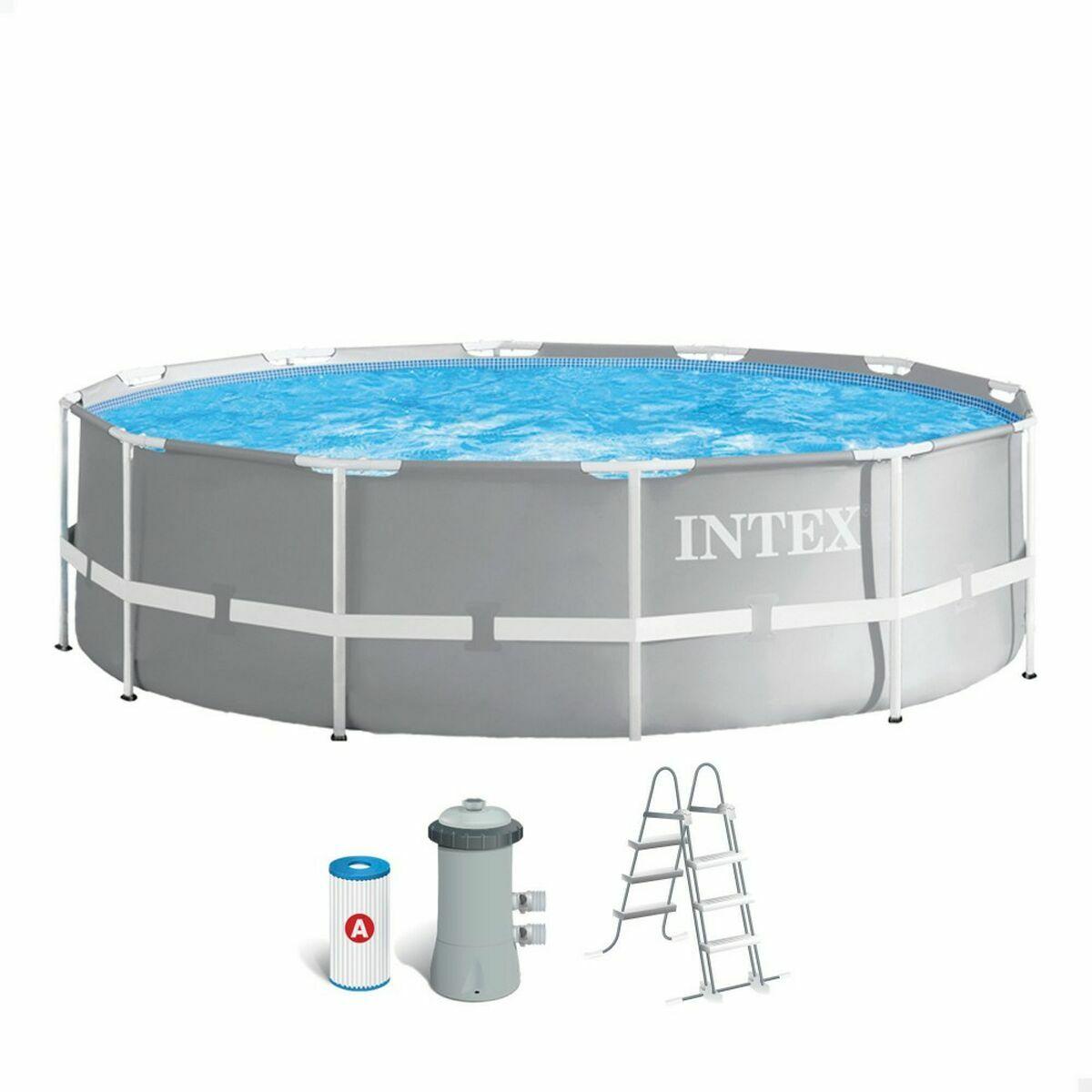 Fritstående Pool Intex Prism Frame 366 × 99 Cm 8 592 L