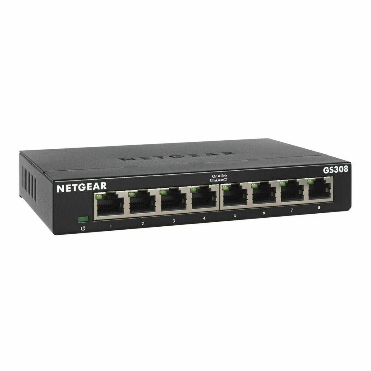Netgear GS308-300PES gigabit switch - 8 porte, 16 Gbit/s