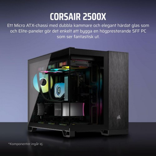 PC kabinet ATX midi-tower Corsair - sort